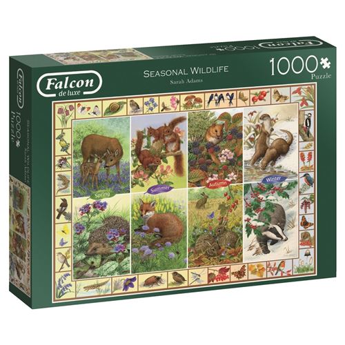 Jumbo Puzzle Falcon Seasonal Wildlife 1000 pièces