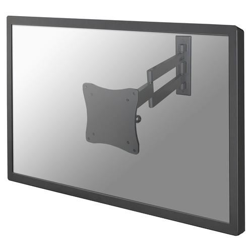 Support mural pour écran Neomounts FPMA-W830 25,4 cm (10) - 68,6 cm (27) inclinable, mobile, extensible argent