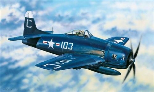 HOBBYBOSS Maquette avion Hobby Boss Grumman F8F-2 Bearcat- 1/48 - Maquette d'av