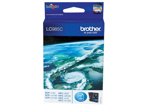 Brother LC985C - cyan - originale - cartouche d'encre