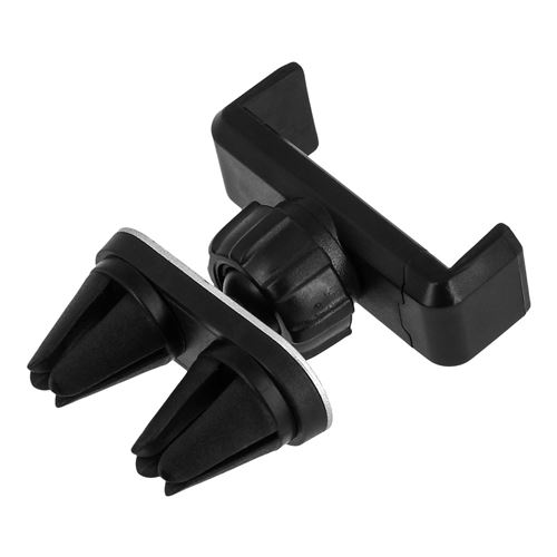 Avizar Support Voiture Smartphone 4,7 à 6 Fixation Grille d'Aération Rotatif 360° Noir