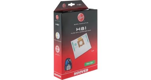 Sac aspirateur Hoover Telios Extra - alternative pour réf Hoover H81 - La  pochette de 5 sacs microfibre