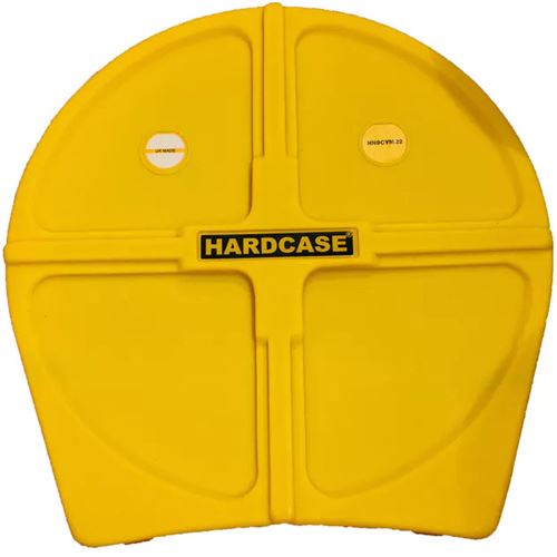 Hardcase HNP9CYM22-Y Yellow étui pour cymbales 22 pouces