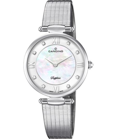 Montre Femme Candino C4666/1 nacre Blanc