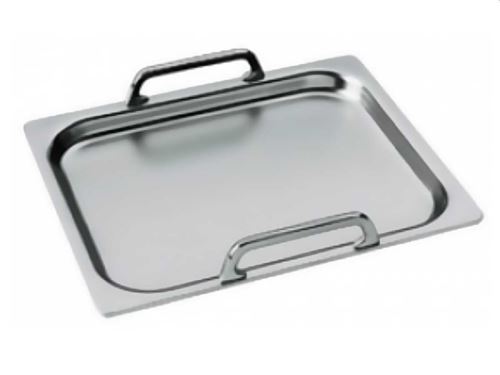 Smeg Tpk Classic Plateau De Service Rectangulaire En Acier Inoxydable Plateau Et – Stand (Classic Plateau De Service, Rectangle, En Acier Inoxydable, En Acier Inoxydable, 325 Mm, 265 Mm