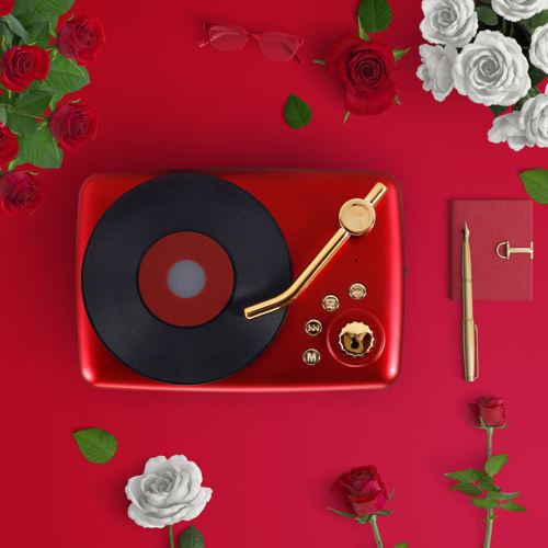Portable Stereo Retro Vintage Bluetooth Haut-parleur sans fil avec fente MIC carte TF Kiliaadk438