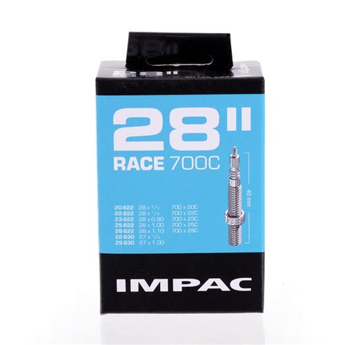 Impac Inner Tube 40mm Presta Valve 700X28/45