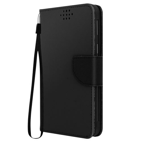 Etui universel Fancy Style taille maximale 162 x 81 mm - Noir