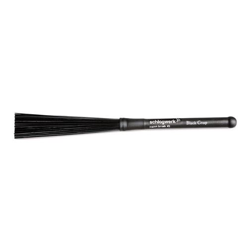 Schlagwerk BRC02 balais Cajon Brush 2 Black Crisp