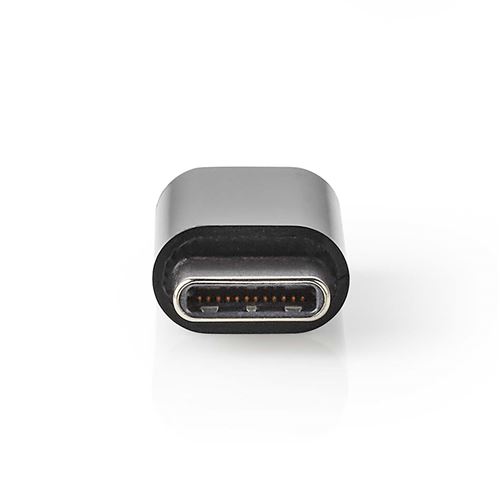 Nedis - Adaptateur USB - USB-C (M) pour Micro-USB de type B (F) - USB 2.0 - noir