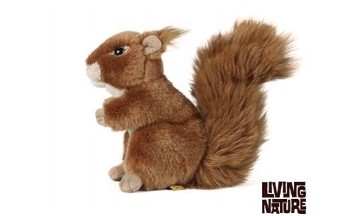 Living Nature - Peluche Écureuil
