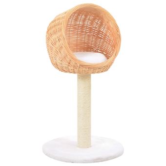 Arbre A Chat Avec Griffoir En Sisal Naturel Bois De Saule Avec 1 Panier Et Coussin Amovible Paniers Et Mobilier Pour Chat Achat Prix Fnac Arbre A Chat Avec Griffoir En Sisal Naturel Bois De Saule Avec 1 Panier Et Coussin Amovible Paniers Et Mobilier Pour Chat Achat Prix Fnac