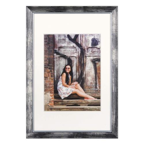 Henzo Aimee Frame Cadre Photo, Bois, Noir, 20 X 30 X 2 Cm