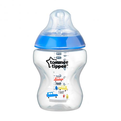 Biberon déco garçon closer to nature 260ml - tommee tippee