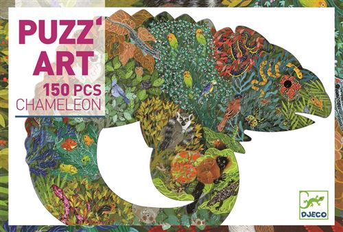 Djeco Puzz'Art Chameleon - 150 pcs