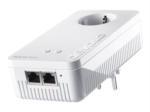 devolo Magic 1 WiFi - Multiroom Kit - pont - HomeGrid - 802.11a/b/g/n/ac - Bi-bande - Branchement mural (pack de 2)