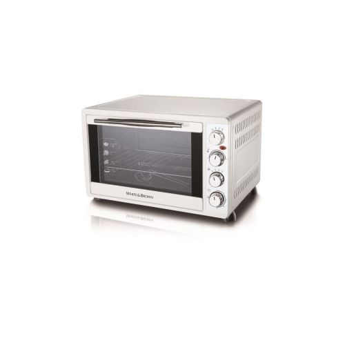 White And Brown MF 448 LIMA - elektrische oven met grill - wit