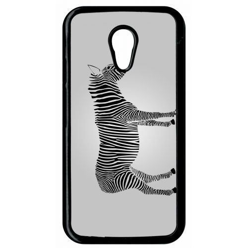 Coque zebra compatible motorola moto g2 transparent