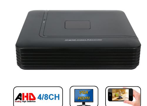 Hiseeu 4 8 canaux 720P 960P DVR AHD HVR Eight Road