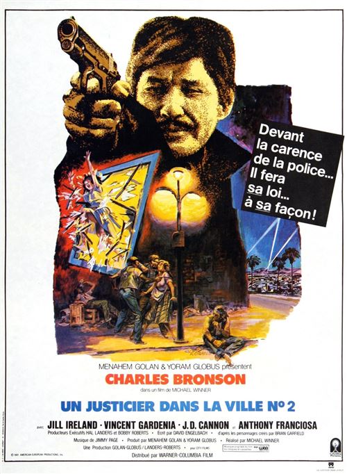 Un Justicier Dans La Ville 2 - AFFICHE CINEMA ORIGINALE