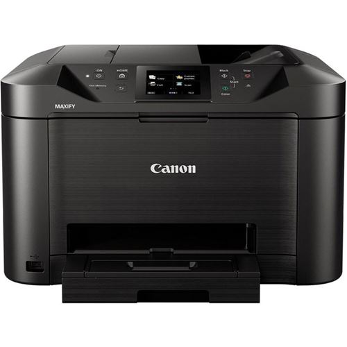 Canon Maxify Mb5150 - Imprimante Multifonctions - Couleur - Jet D'Encre - A4 (210 X 297 Mm), Legal (216 X 356 Mm) (Original) - A4/Legal (Support) - Jusqu'à 22 Ppm (Copie) - Jusqu'à 24 Ipm (Impression) - 250 Feuilles - 33.6 Kbits/S - Usb 2.0, Lan, Wi-Fi(