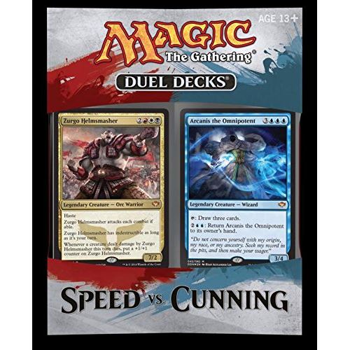 Magic the Gathering 2014 (MTG) Duel Deck SPEED vs CUNNING