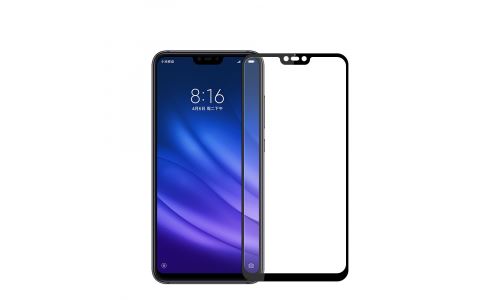 Verre protecteur écran 3D intégral pour Mi8-Lite noir