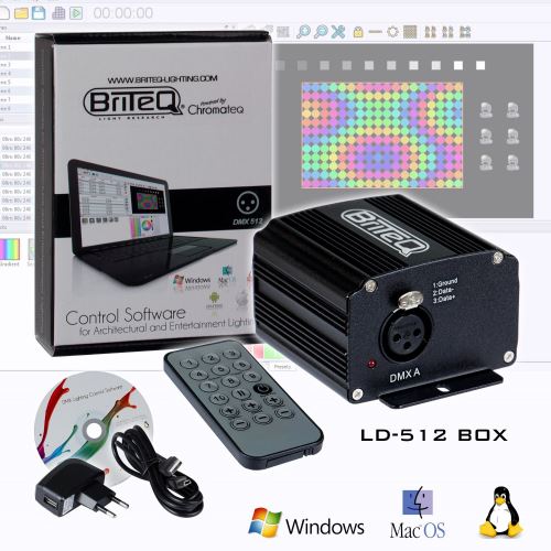 Briteq LD-512BOX interface DMX