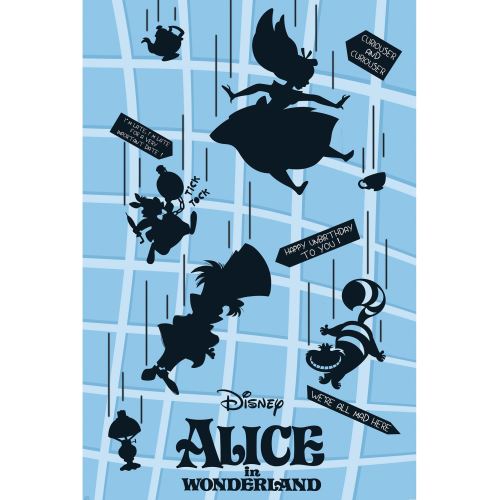 ABYstyle - DISNEY - Alice au pays des merveilles - Poster Chute (91.5x61)