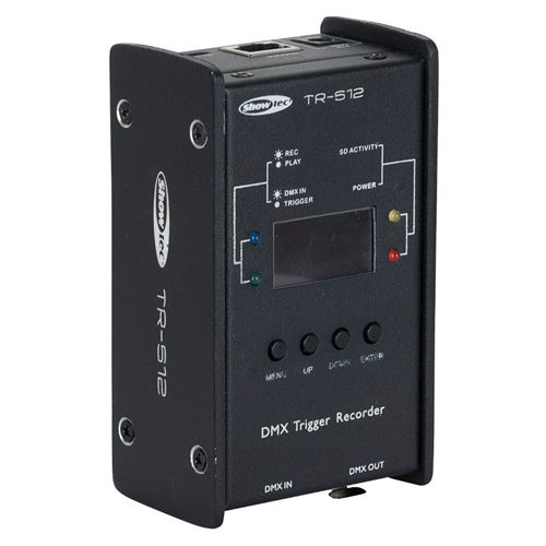 Showtec TR-512 déclencheur/enregistreur DMX