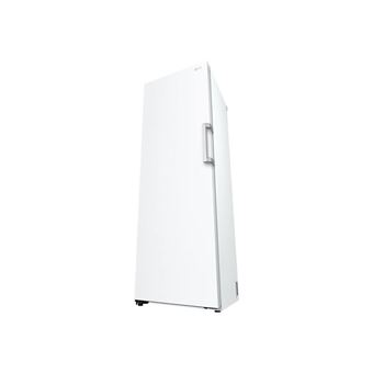 LG GFT61SWCSE - Congélateur - vertical - pose libre - largeur : 59.5 cm - profondeur : 70.7 cm - hauteur : 186 cm - 324 litres - classe E - blanc