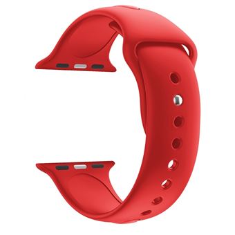 Bracelet apple sales watch rouge