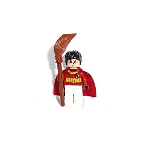 Lego Harry Potter 2010 Mini Figure - tenue de Quidditch Harry Potter avec manche à balai