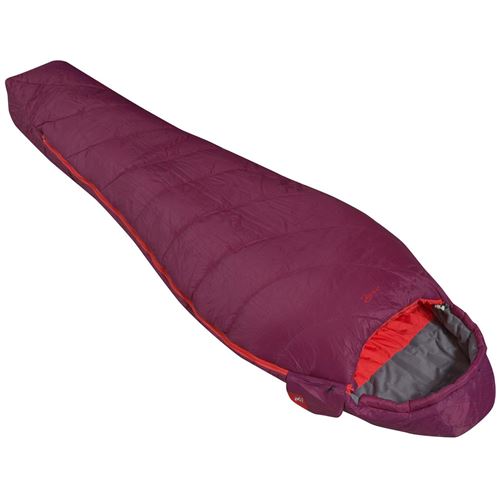 Sac de couchage sarcophage Millet Baikal 750ld 790g/10/5/-7 Rouge taille : ZipD réf : 15098