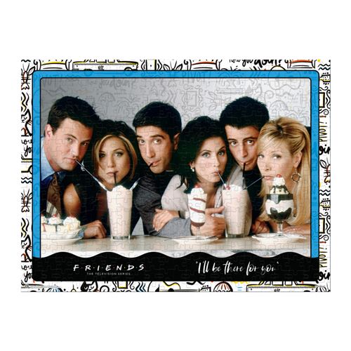 Winning Moves Puzzle Friends Wedding 1000 Pieces - 1 Free Poster