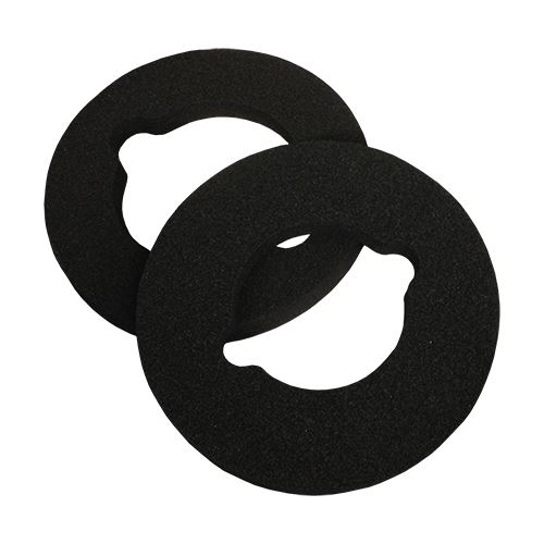 BATHMATE X40 Pad - Anneaux de Remplassement & de Confort, Protection Matelassée Compatible Pompe à Pénis Hydromax, Noir