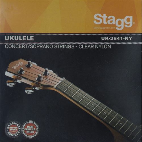 Jeu de corde nylon ukulélé Stagg