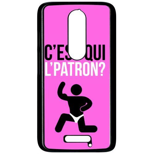 Coque motorola moto x 3 c est qui l patron 9