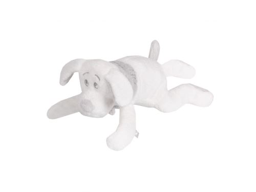 Dimpel - Doudou chien Fifi 20 cm - blanc