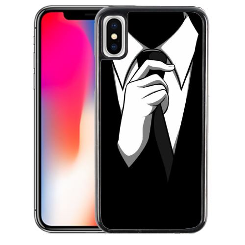 Coque pour iPhone XS cravate