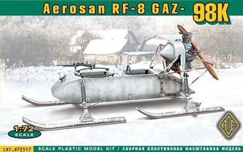 Aerosan Rf-8 Gaz-98k - 1:72e - Ace