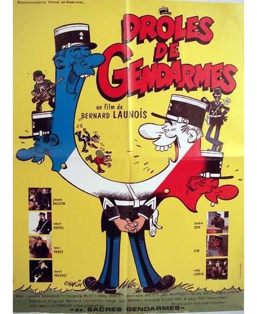 Droles De gendarmes AFFICHE CINEMA ORIGINALE