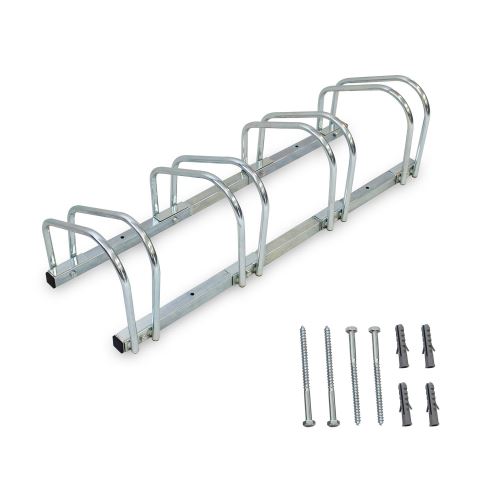 Support de Rangement Vélo, Râtelier Familial pour Vélo, Peut contenir 4 vélos, Dimensions: 99 x 32 x 26 cm