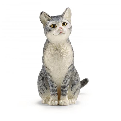 Schleich Figurine Chat Assis - Image 2