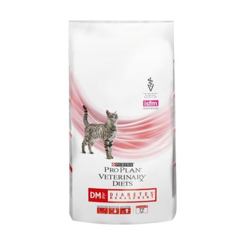 Croquettes pro plan veterinary diet dm st/ox diabetes management pour chats poulet 10 sachets 85 g