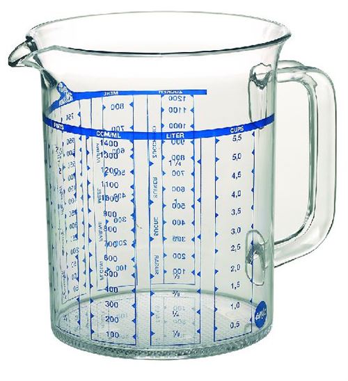 Emsa Superline pichet doseur 1,50L transparent