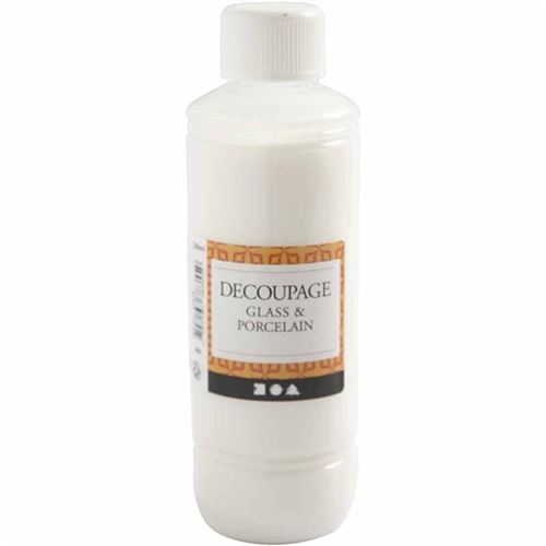 Creotime adhésif de découpage verre/laque de porcelaine 250 ml
