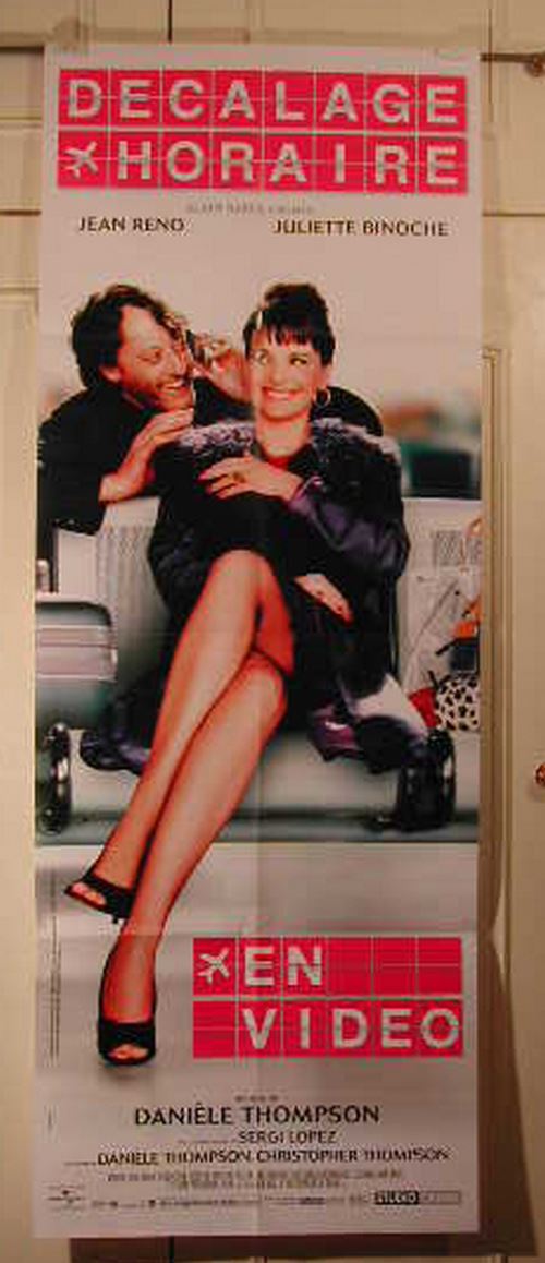 Décalage Horaire - 57x156 cm - AFFICHE / POSTER