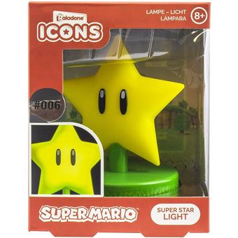 Lampe Super Mario Bros Icon Super étoile V2