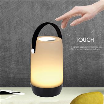 Lampe Tactile Nomade The Home Deco Factory Noir